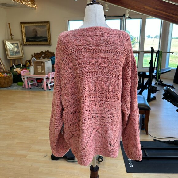 NWT Free People Against The Tide Sweater S Oversized/Relaxed Fit - Picture 6 of 10